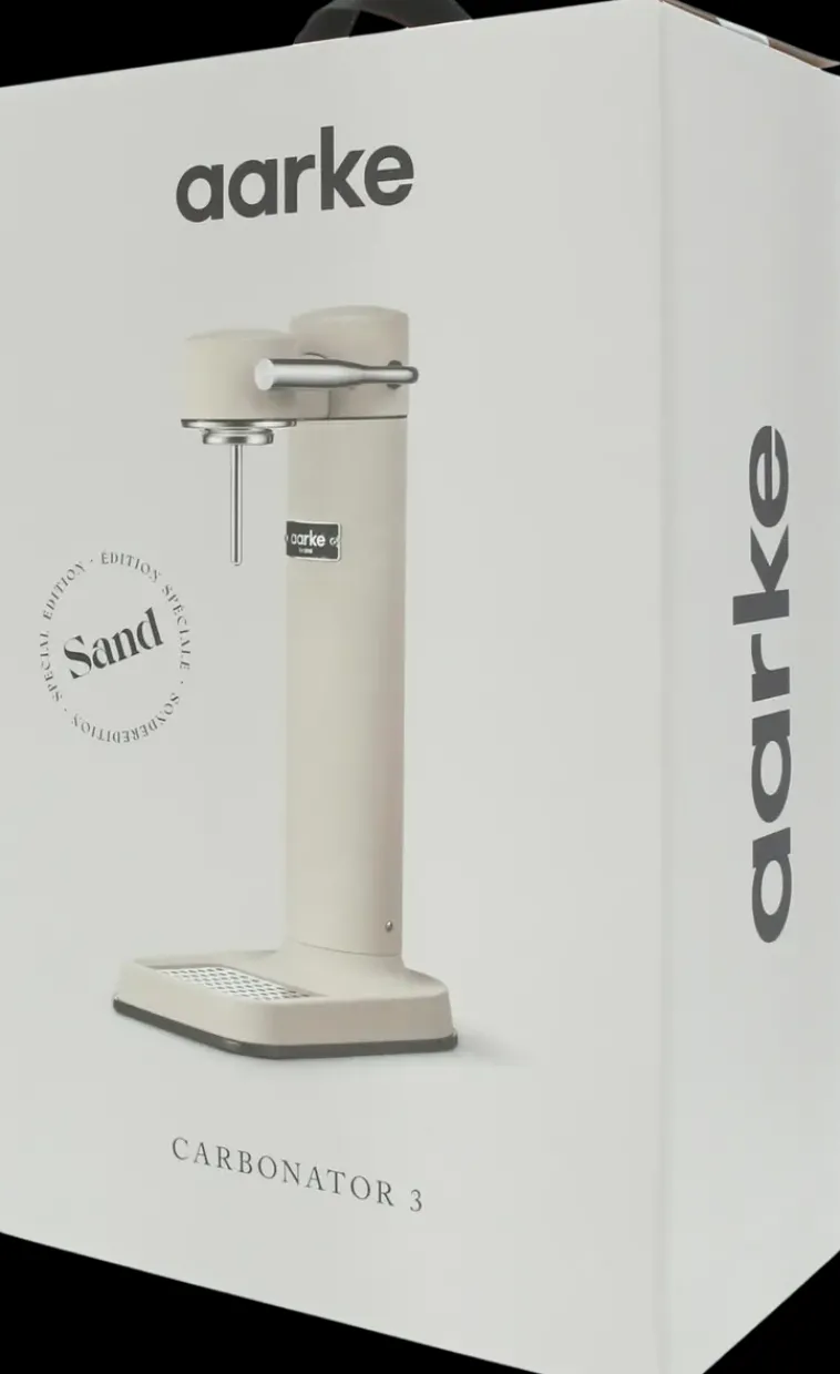 Aarke Vesi Ja Juomat<Carbonator 3 Hiilihapotuslaite, Sisaltaa Pullon, Beige
