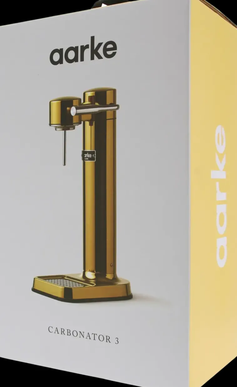 Aarke Vesi Ja Juomat<Carbonator 3 Hiilihapotuslaite, Sisaltaa Pullon, Kulta