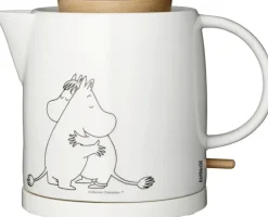 Muumi Kahvi Ja Tee<Adexi Valkoinen Keraaminen Vedenkeitin 1,0 L