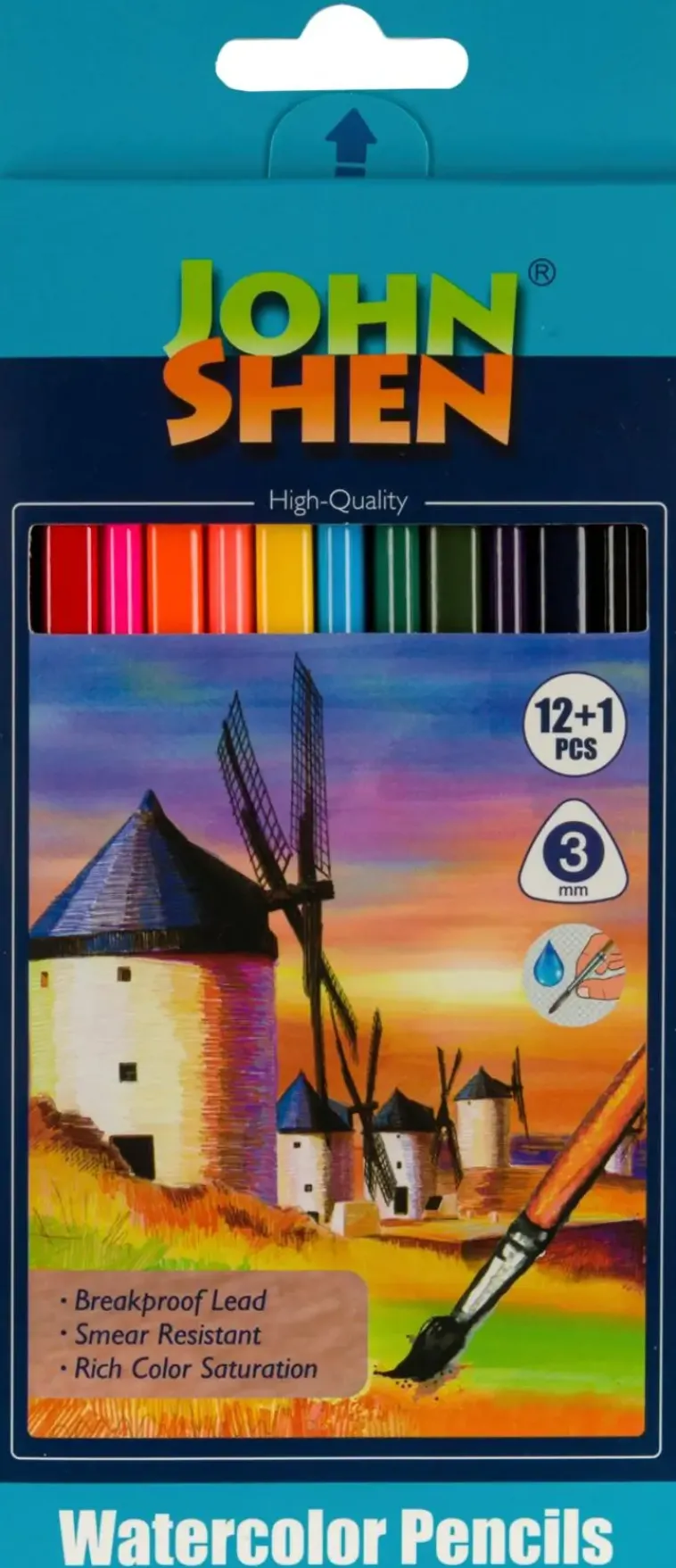 Ei merkkiä Toimistotarvikkeet>Akvarellivarikynat 12 Kpl