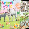 Creative Studio Askartelutarvikkeet>Animal World Tarrakirja
