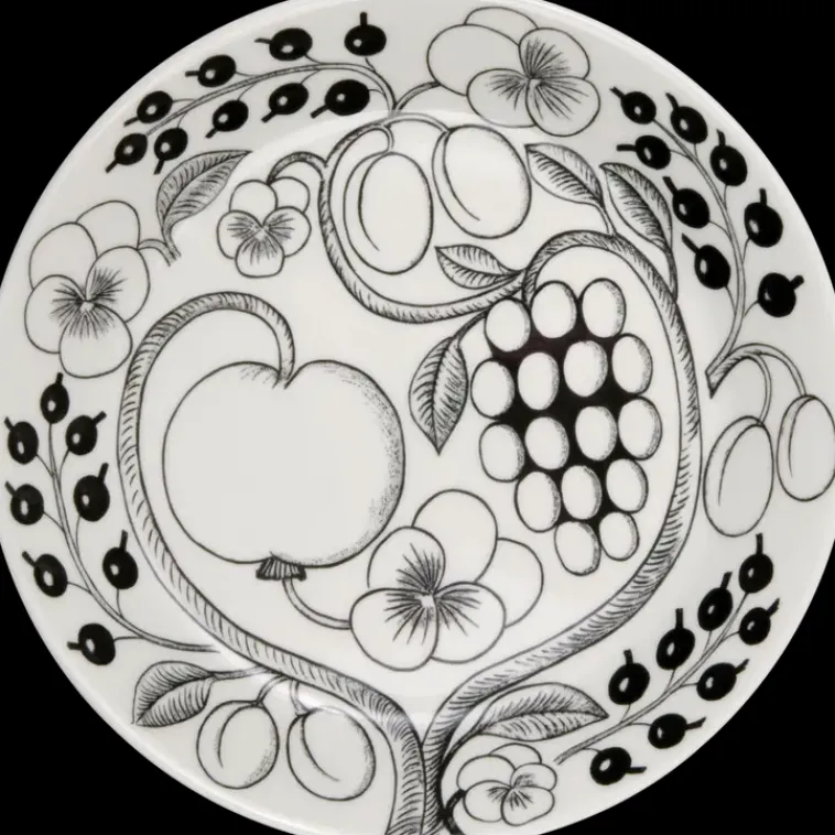 Arabia Astiat>Paratiisi Lautanen 21 Cm, Musta