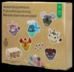 Ei merkkiä Askartelutarvikkeet<Askartelupakkaus Elaimia Munakennosta