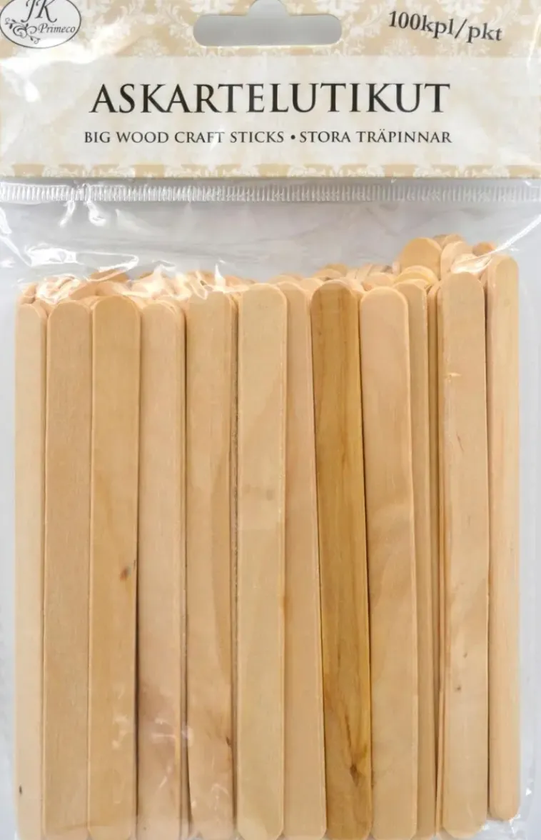 J.K. Primeco Askartelutarvikkeet>Askartelutikut 100Kpl/Pkt