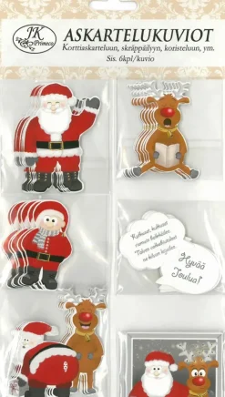 J.K. Primeco Askartelutarvikkeet<Ask.Kuvio Jouluhahmot