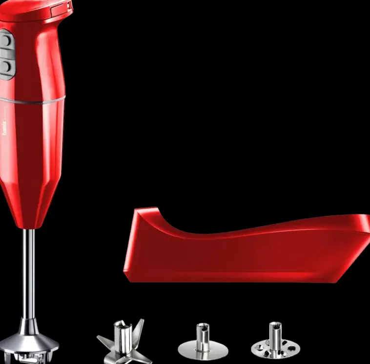 Bamix Ruoanvalmistuskoneet<Cordless, Ladattava Sauvasekoitin, Punainen