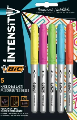 BiC Toimistotarvikkeet>Intensity Colour Marker Intense 5Kpl