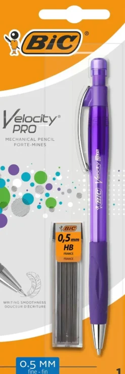 BiC Toimistotarvikkeet>Velocity Pro Lyijytaytekyna 0,5 + Tayttolyijyt 12Kpl Lajitelma