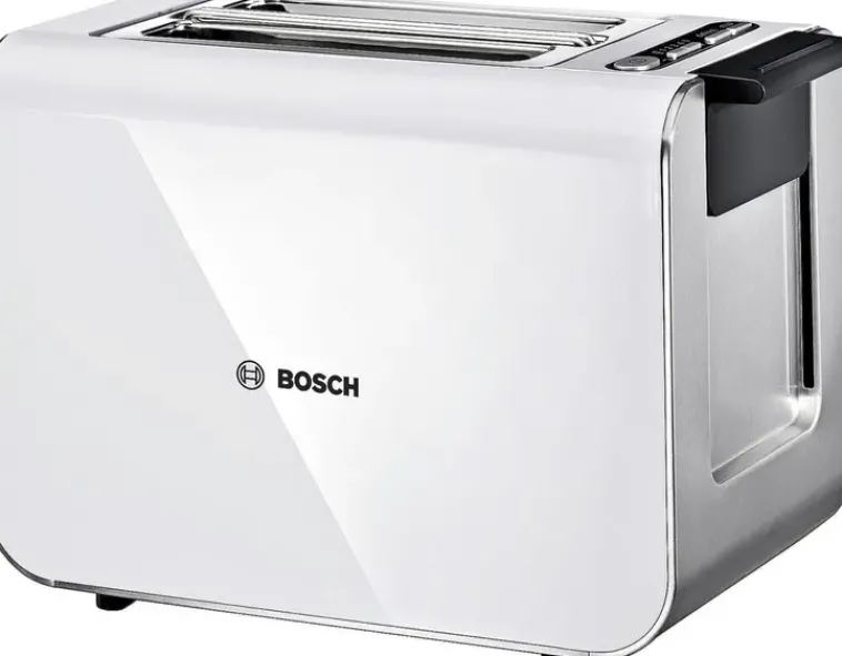 Bosch Kypsentäminen<Elektroninen Leivanpaahdin Styline Tat8611 Valkoinen