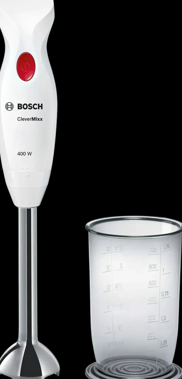 Bosch Ruoanvalmistuskoneet<Sauvasekoitin Clevermixx 400 W Valkoinen