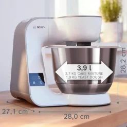 Bosch Ruoanvalmistuskoneet<Yleiskone Integroidulla Vaa'Alla 1000 W Mum5 Valkoinen