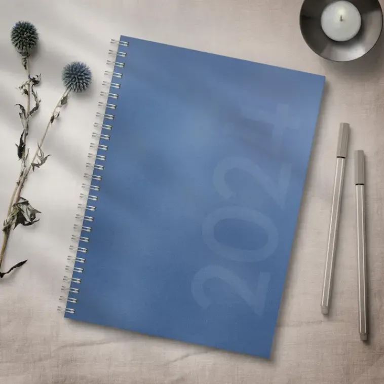 Burde Kalenterit>Kalenteri 2024 Business Savanna Sininen