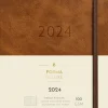 Burde Kalenterit>Kalenteri 2024 Business Forma Deluxe Ruskea