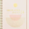 Burde Kalenterit>Kalenteri 2024 Life Planner Pink