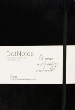 Burde Paperitarvikkeet>Muistikirja Dotnotes, Musta, Fsc Mix
