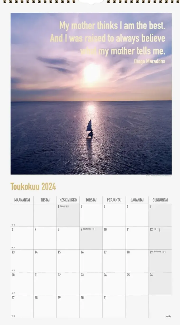 Burde Kalenterit>Seinakalenteri 2024 Dream & Do