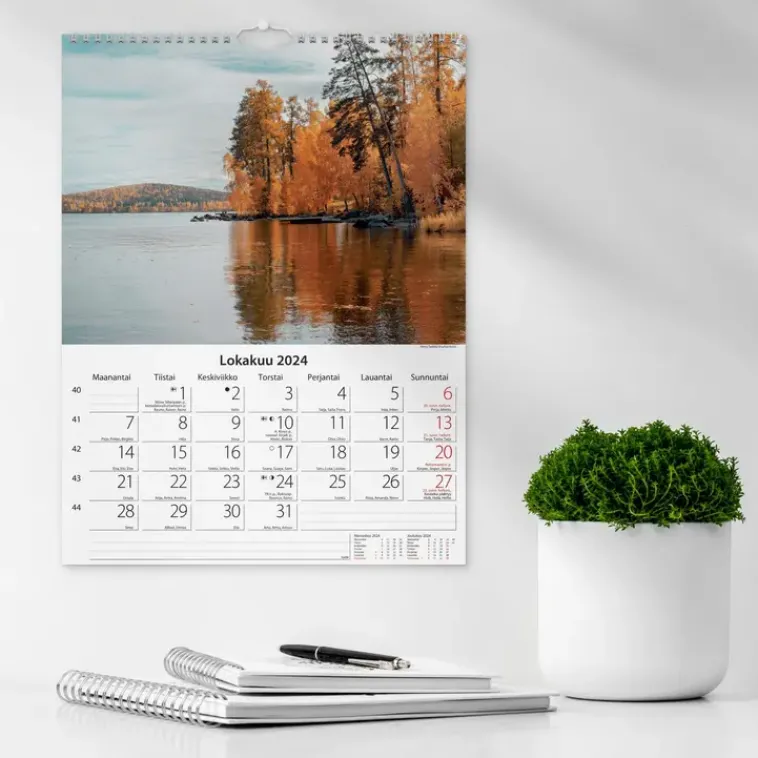 Burde Kalenterit>Seinakalenteri 2024 Luonto