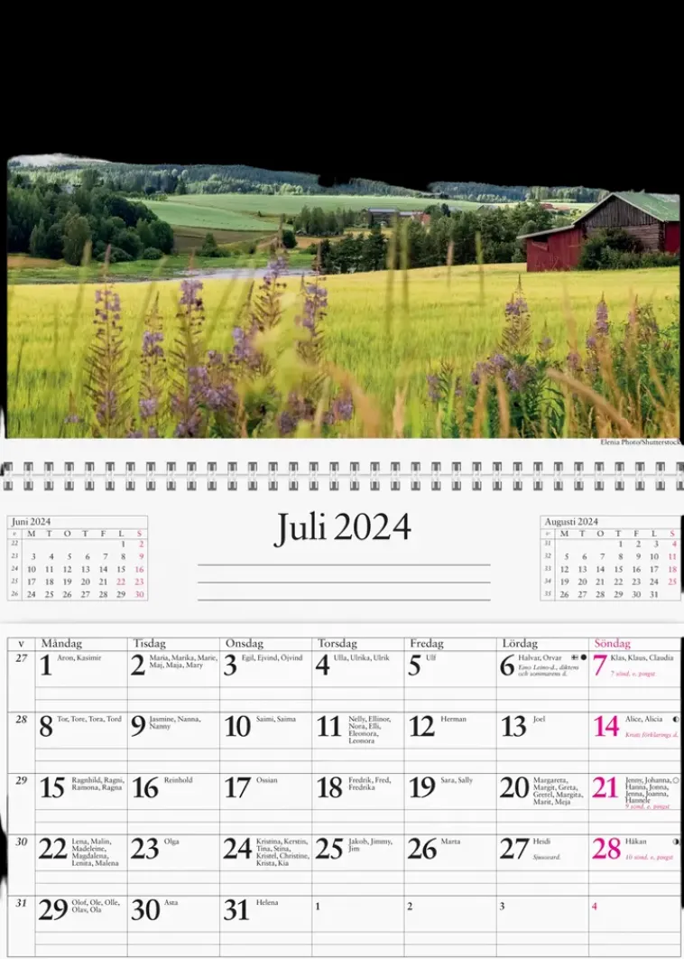 Burde Kalenterit>Seinakalenteri 2024 Vaggficka