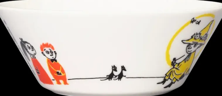 Moomin Arabia Finland Astiat>By Arabia Muumi Kulho Abc Nuuskamuikkunen 15 Cm