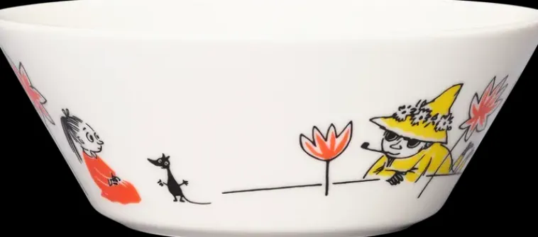 Moomin Arabia Finland Astiat>By Arabia Muumi Kulho Abc Nuuskamuikkunen 15 Cm