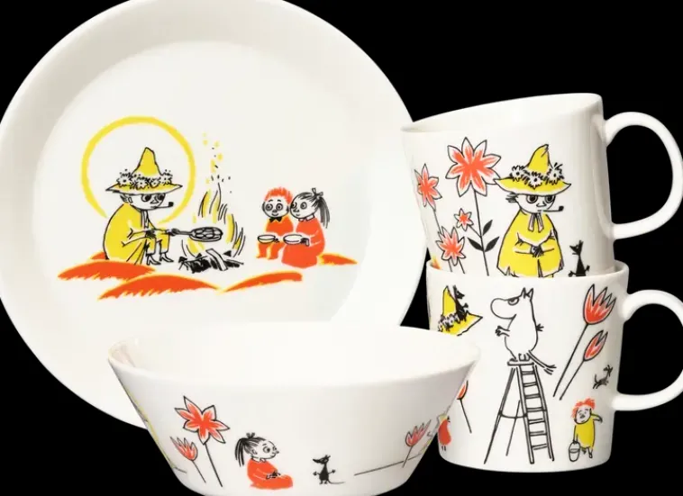 Moomin Arabia Finland Astiat>By Arabia Muumi Kulho Abc Nuuskamuikkunen 15 Cm