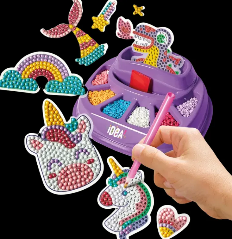 Clementoni Askartelutarvikkeet<Crazy Chic Sparkly Creations Tarra-Askartelu Fant.