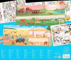 Creative Studio Askartelutarvikkeet<Create Your Farm Tarrakirja