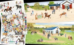 Creative Studio Askartelutarvikkeet<Create Your Happy Horses Tarrakirja