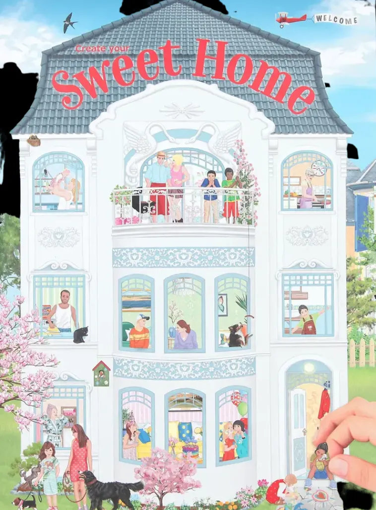 Creative Studio Askartelutarvikkeet<Create Your Sweet Home Tarrakirja