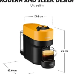 De'Longhi Kahvi Ja Tee<Nespresso Vertuo Pop Kapselikeitin