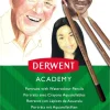 Derwent Askartelutarvikkeet>Academy Akvarellikynat 12 Varia Skintones
