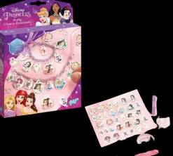 Disney Askartelutarvikkeet<Princess Puffy Charm -Rannekoruntekosetti