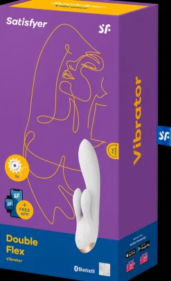 Satisfyer Seksivalineet<Double Flex Connect App Vibraattori