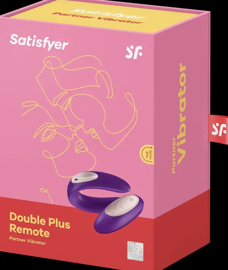 Satisfyer Seksivalineet<Double Plus Remote Vibraattori