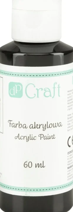 Dp Craft Askartelutarvikkeet<Akryylivari 60Ml Musta 023