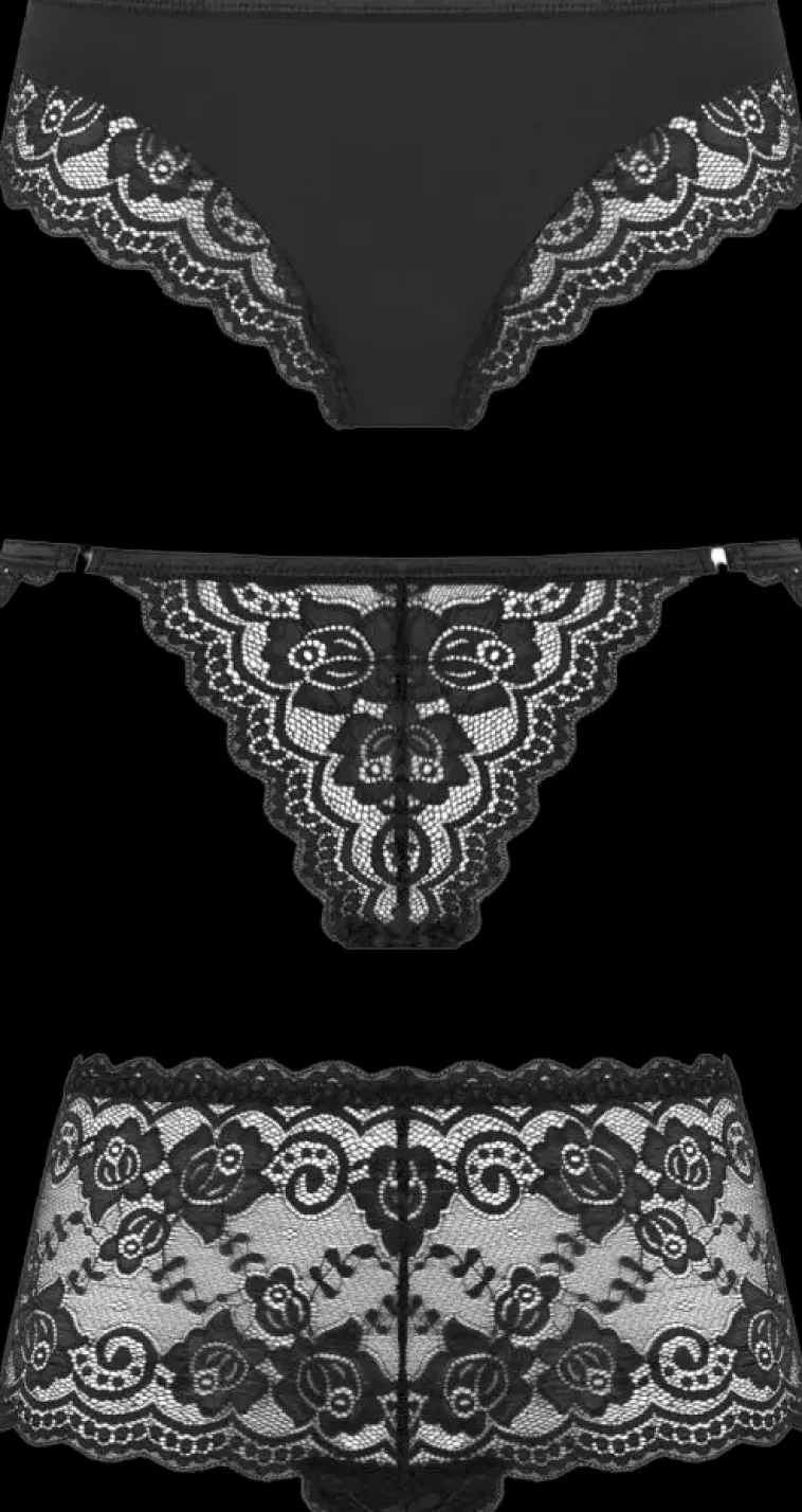 Underneath Seksivalineet<Eden Pikkuhousut 3Kpl Pakkaus S/M