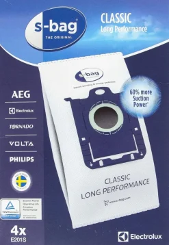 Electrolux Imurit Ja Tarvikkeet<Polypussi S-Bag Classic Long Performance E201S 4 Kpl