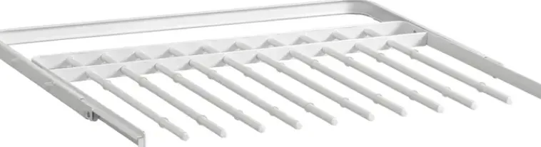 Elfa Säilytyskalusteet<Classic Ulosvedettava Housuripustin 60 266110 605X430X25Mm Valkoinen