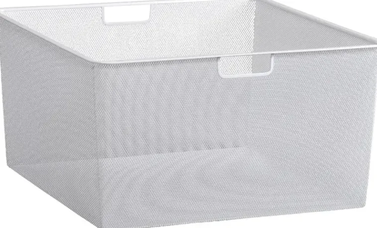 Elfa Säilytyskalusteet<Classic/Decor Meshkori 55 155390 285X527X527Mm Valkoinen