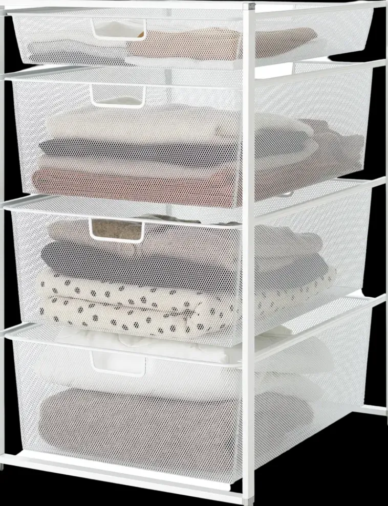 Elfa Säilytyskalusteet<Koripaketti Mesh 74/45 Valkoinen 744590