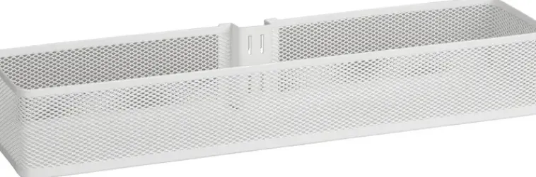 Elfa Säilytyskalusteet<Seinakori Mesh Keskikokoinen, Valkoinen 435X104X70 Mm
