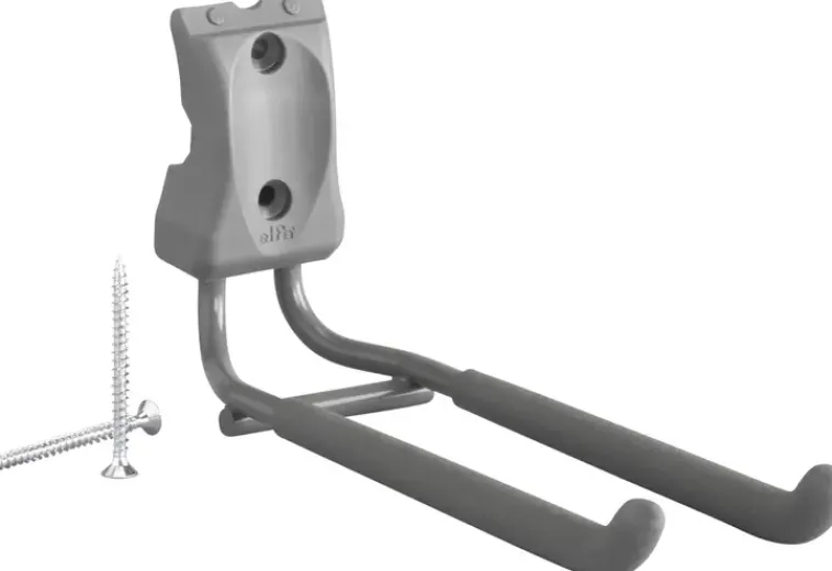 Elfa Säilytyskalusteet<Utility Suora Kaksoiskoukku 476470 Harmaa