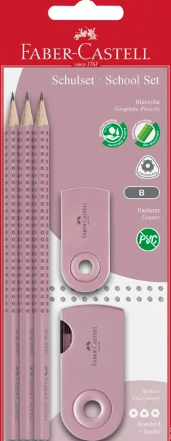 Faber-Castell Toimistotarvikkeet>Grip 2001 3 Kynaa,Teroitin,Kumi