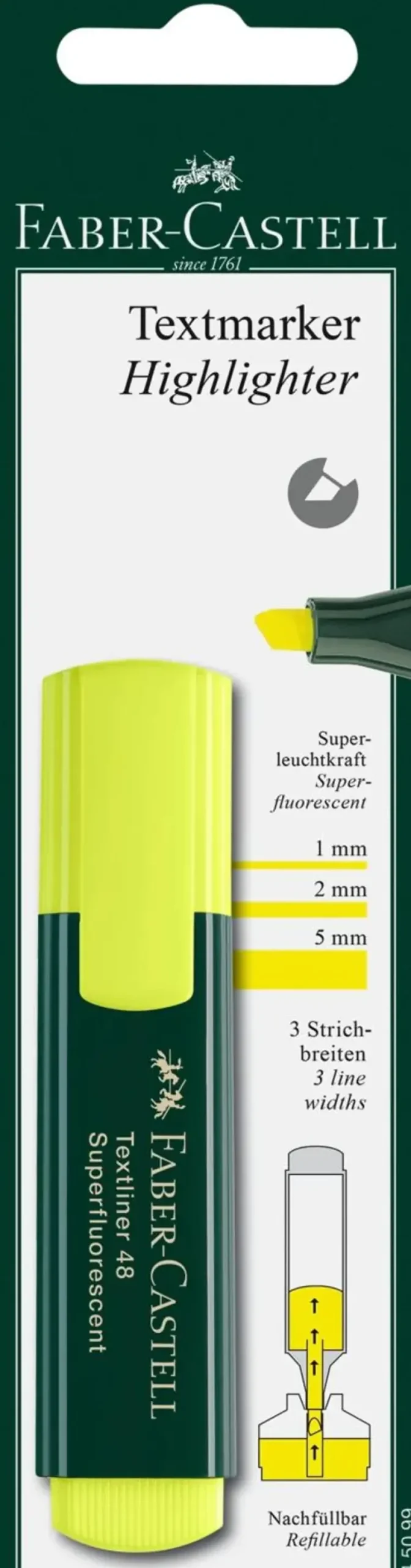 Faber-Castell Toimistotarvikkeet>Korostuskyna Levea Keltainen