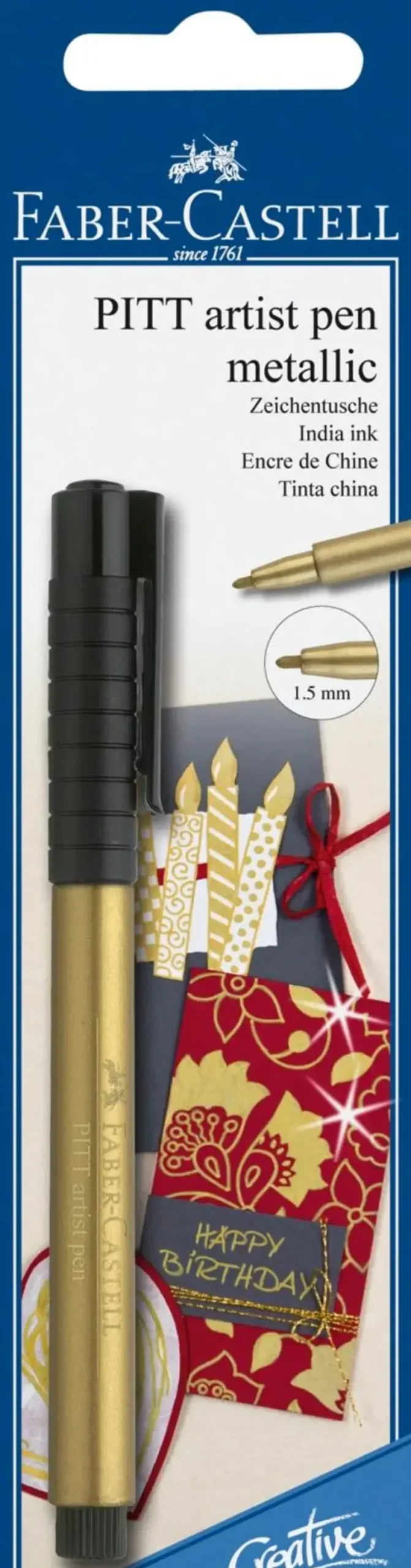 Faber-Castell Toimistotarvikkeet>Taiteilijakyna Pitt Kulta
