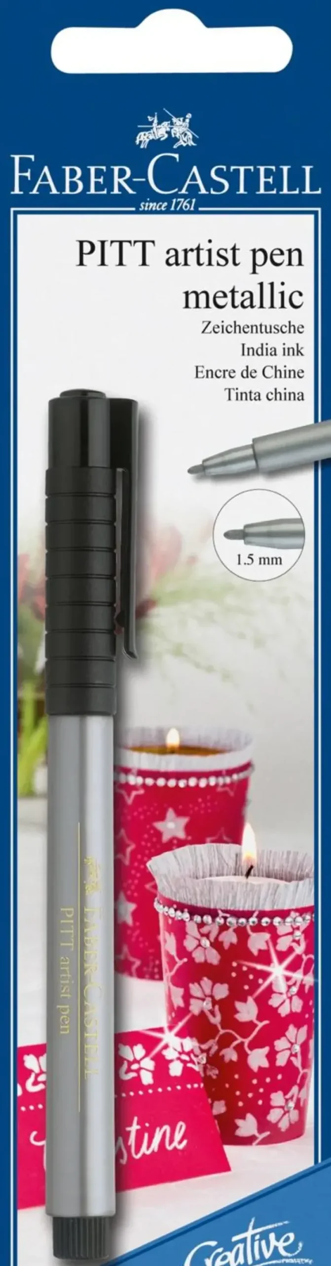 Faber-Castell Toimistotarvikkeet>Taiteilijakyna Pitt Hopea