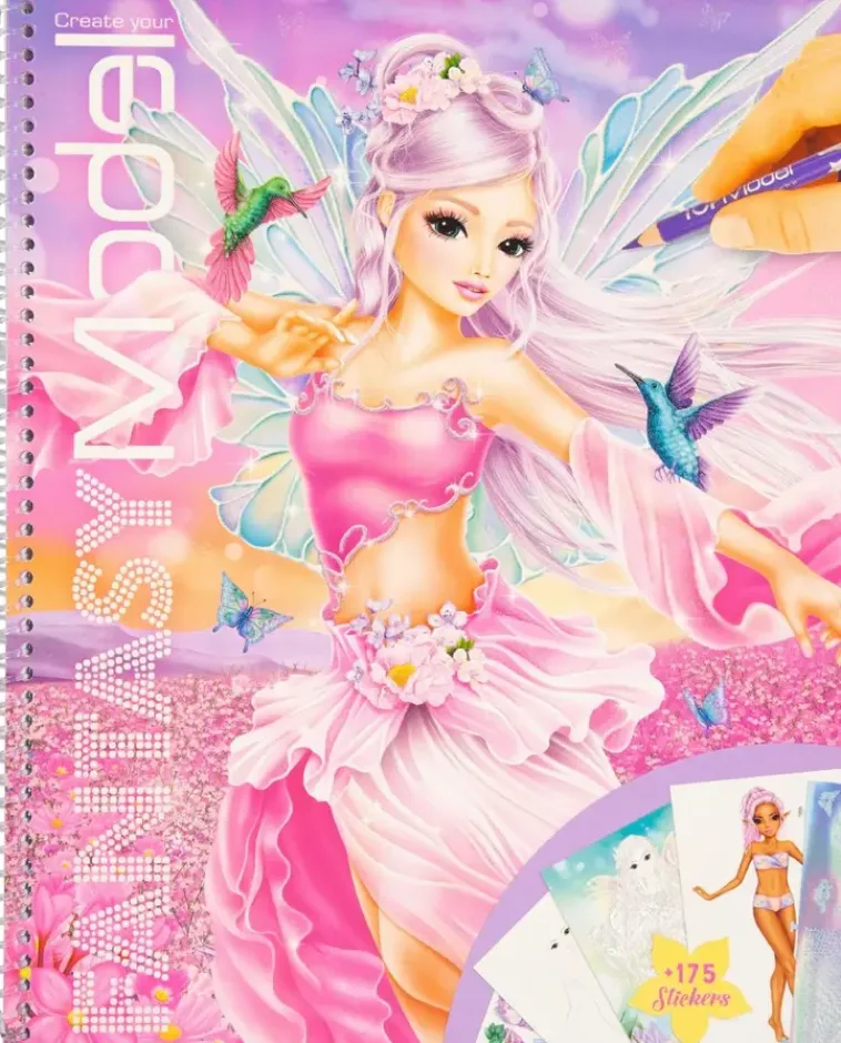 TOPModel Askartelutarvikkeet>Fantasy Suunnittelukirja