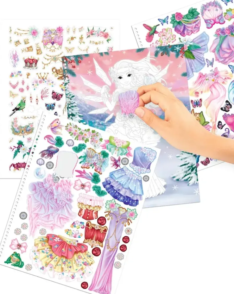 TOPModel Askartelutarvikkeet>Fantasy Suunnittelukirja