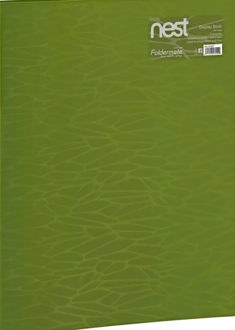 Foldermate Paperitarvikkeet>Nest Esitekansio 20 Sivua A4