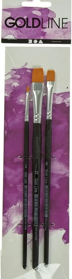 Nellen Askartelutarvikkeet<Gold Line Nylonsiveltimet 3Kpl, 2-12Mm Karjet, Litteakarki